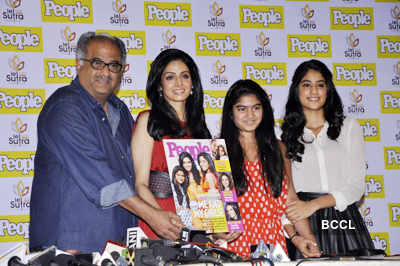 Sri with family @ mag launch
