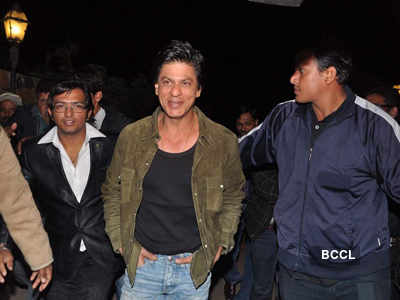 SRK, Deepika @ Press meet