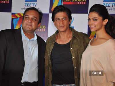 SRK, Deepika @ Press meet