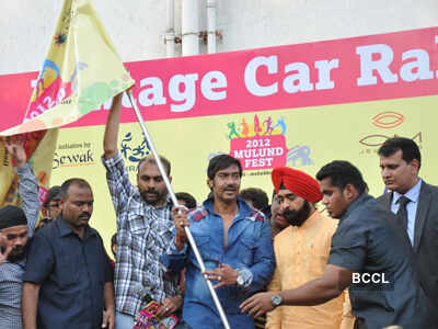 Ajay Devgn @ Vintage car rally