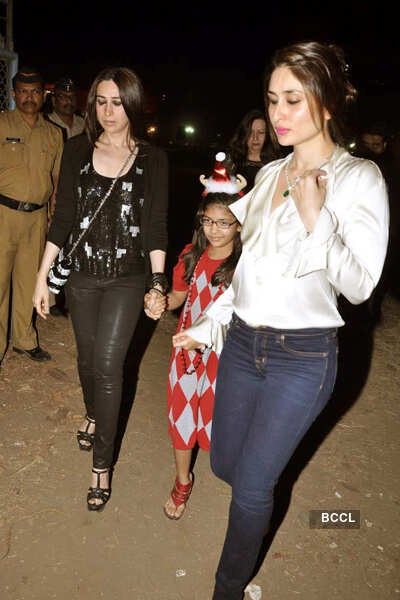 Celebs attend 'Midnight Mass'