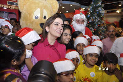 Celebs at christmas celebrations
