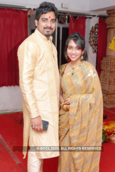 Pooja, Mithilesh's engagement party