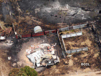 Australian wildfires destroy homes and buildings