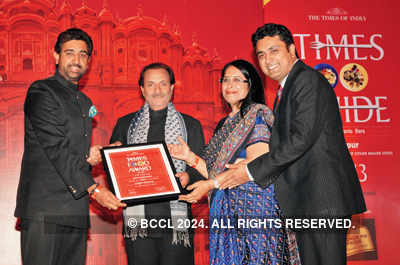 Times Food Guide Awards '13 - Winners : Jaipur