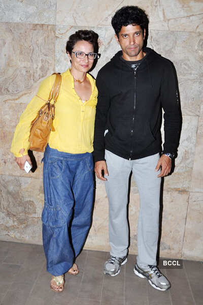 Farhan & Adhuna Akhtar