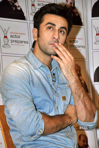 Ranbir @ acting school event