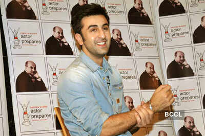 Ranbir @ acting school event