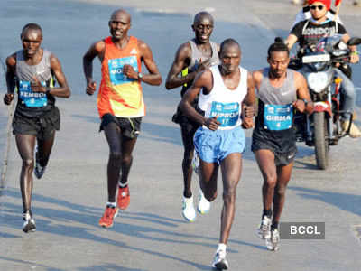 Celebs at Mumbai Marathon 2013