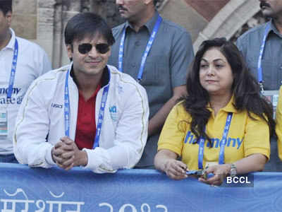 Celebs at Mumbai Marathon 2013