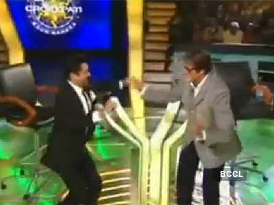 Anil, Big B to match steps on KBC