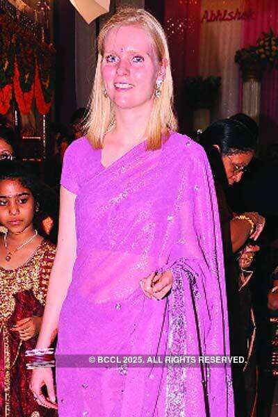 Abhishek, Shinjini's wedding party