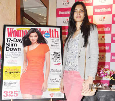 Diana Penty launches health mag.