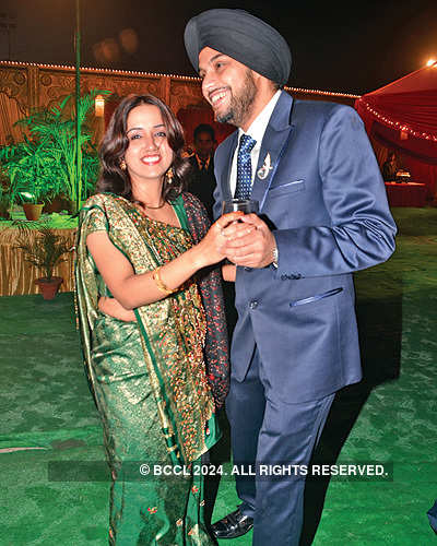 Dr Tapan Singh and Dr Roop's wedding reception 
