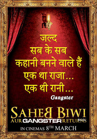 'Saheb Biwi Aur Gangster Returns'