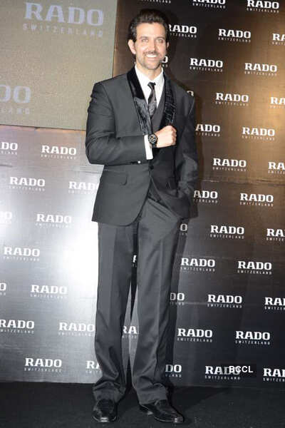 Hrithik launches watch collection