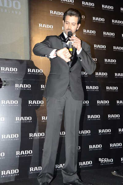 Hrithik launches watch collection