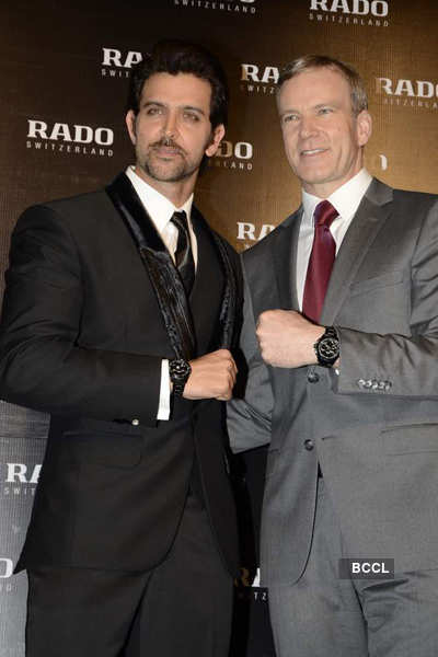 Hrithik launches watch collection