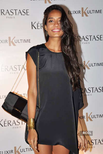 Celebs at hair product launch