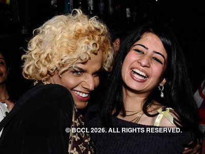 Shibani Kashyap's bash @ Club Czar