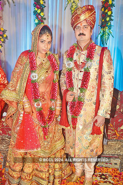 Komal and Mayank Chowdhury's wedding ceremony