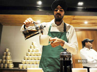 Starbucks Coffee shop in Delhi