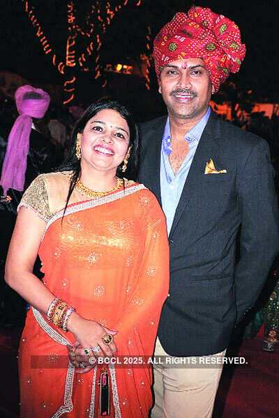 Shakti, Neha Jaiswal wedding reception