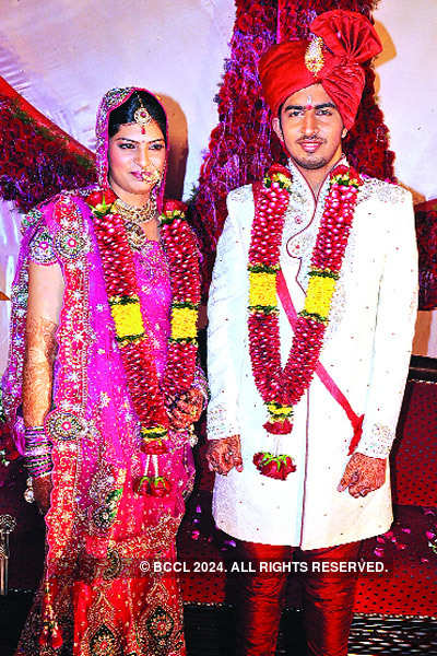 Shakti, Neha Jaiswal wedding reception