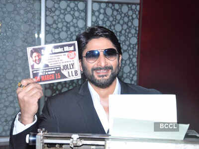 Arshad promotes 'Jolly LLB'