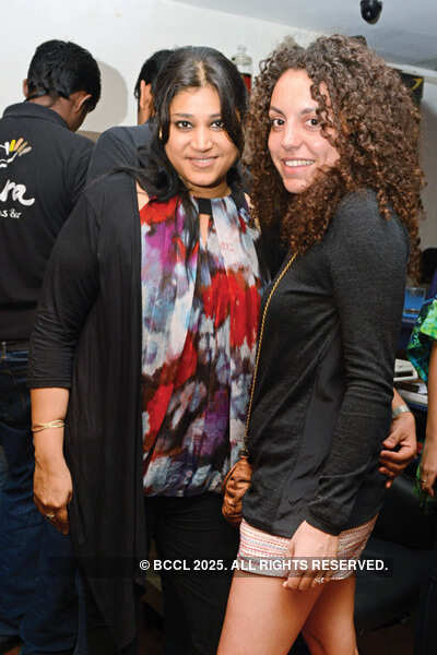 Movin' groovin' to the music