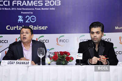 Press meet: 'FICCI Frames'13'