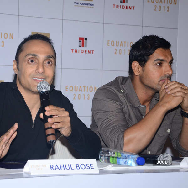 John, Rahul at 'Equation 2013'
