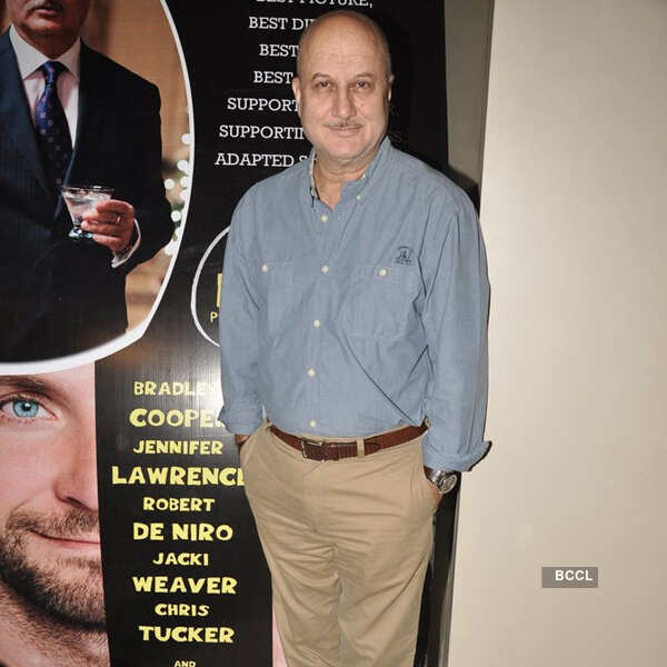 Anupam promotes his H'wood flick