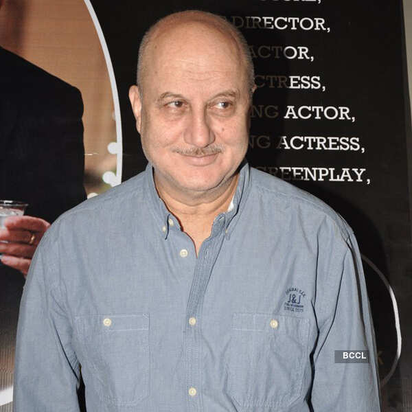 Anupam promotes his H'wood flick