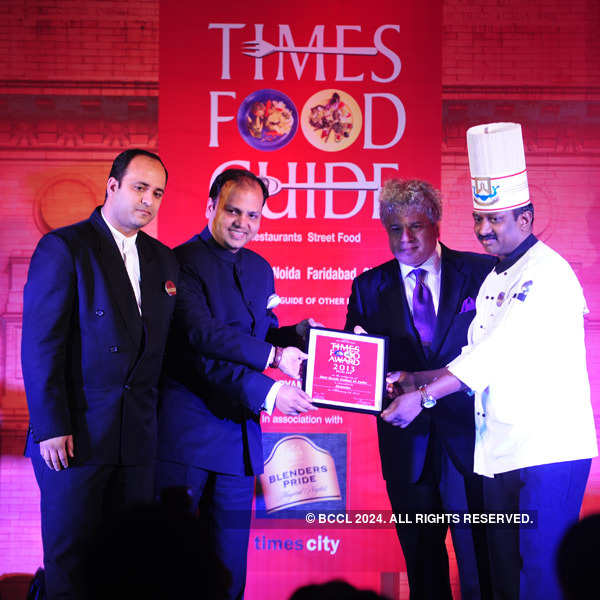 Times Food Guide Awards '13 - Winners: Delhi