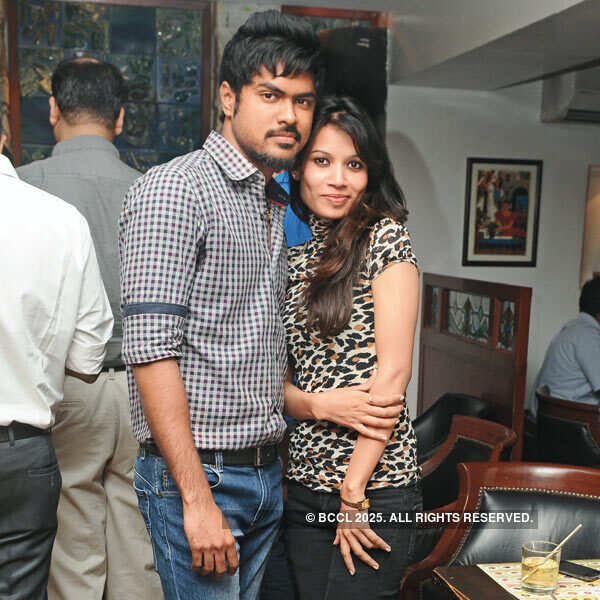 Buddies' night out in the city