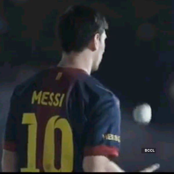 Messi flaunts cricket skills