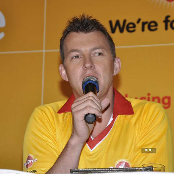 Bret Lee at brand event