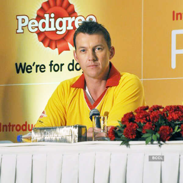 Bret Lee at brand event