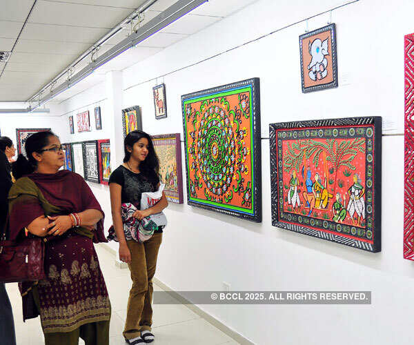Veena Ashok Kumar's art exhibition