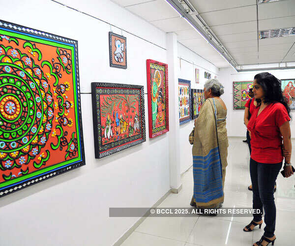 Veena Ashok Kumar's art exhibition