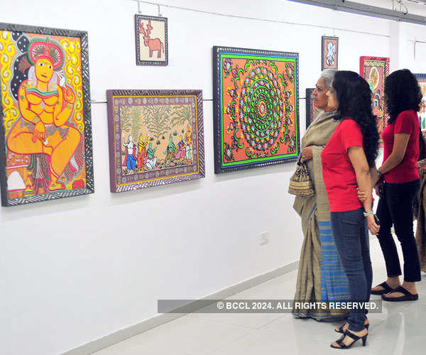 Veena Ashok Kumar's art exhibition