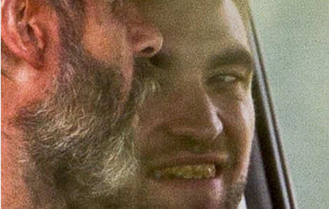 Robert Pattinson flashes rotten teeth on 'The Rover' set