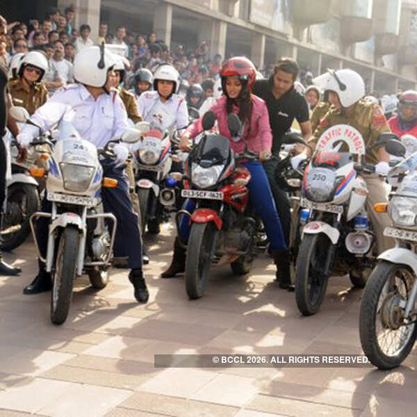 Woman Bike Rally
