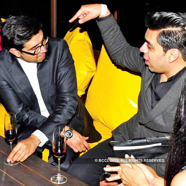 Paras & Shalini's post show party