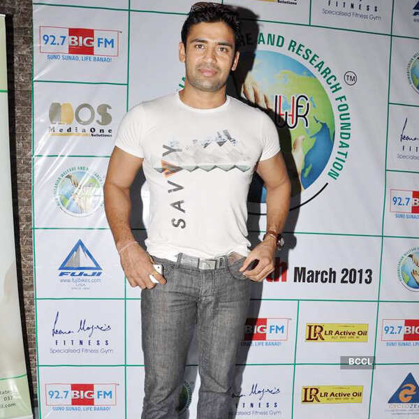Shaan, Sangram @ charity event