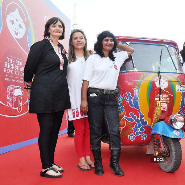 'Red Rickshaw Revolution' campaign