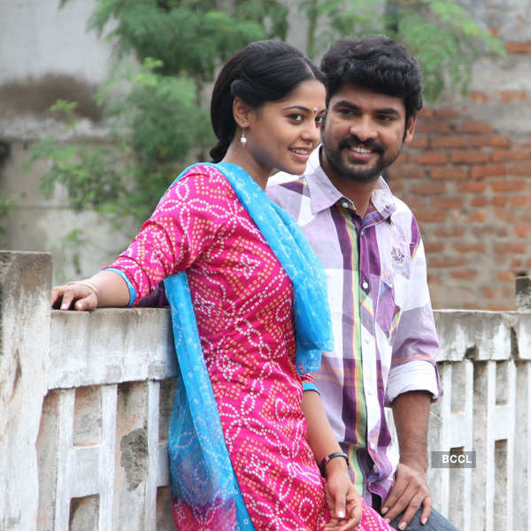 Vimal and Bindu Madhavi in a still from the Tamil movie �Kedi Billa