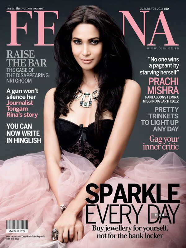 Miss Indias grace magazine covers