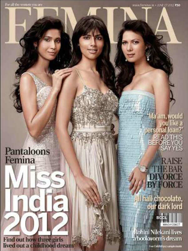 Miss Indias grace magazine covers